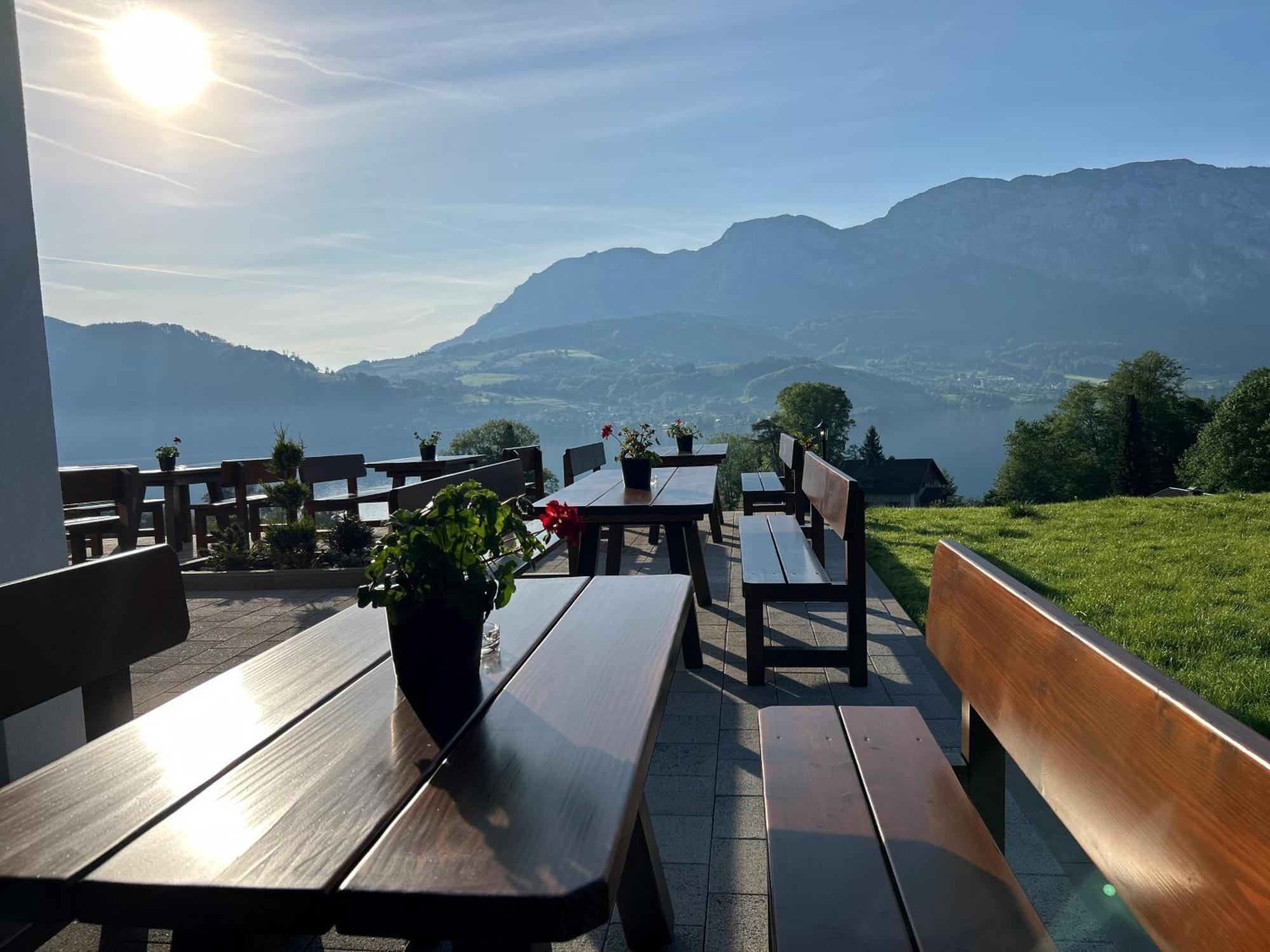 Gasthof Steinbichler Nussdorf am Attersee Buitenkant foto