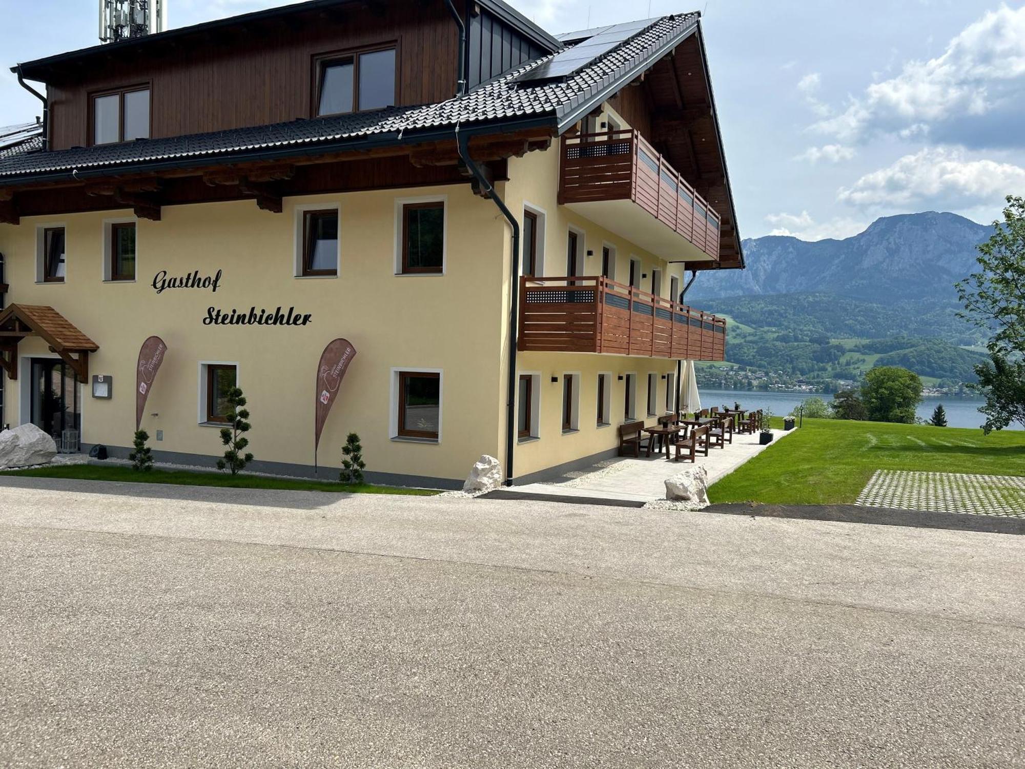 Gasthof Steinbichler Nussdorf am Attersee Buitenkant foto