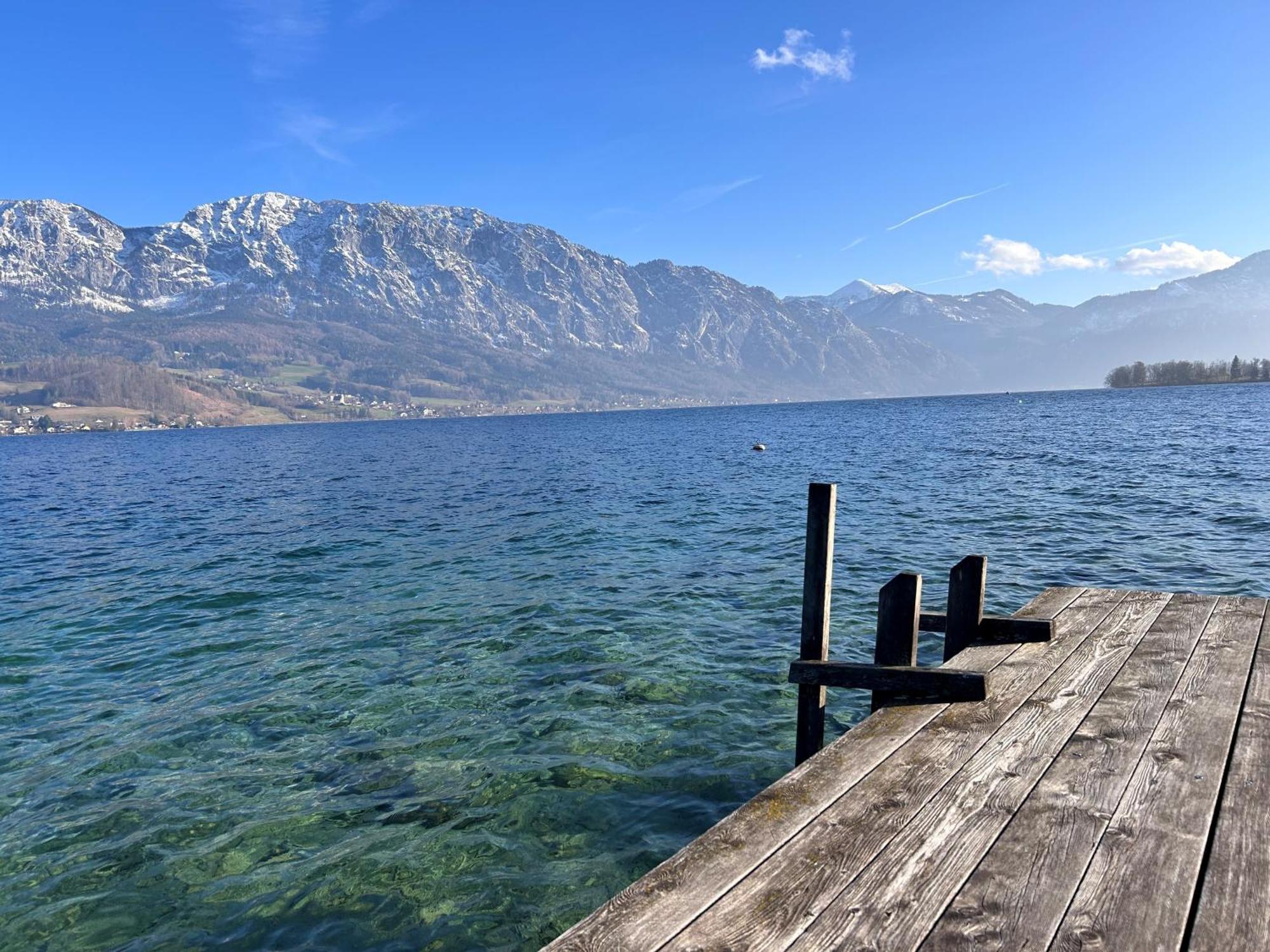 Gasthof Steinbichler Nussdorf am Attersee Buitenkant foto