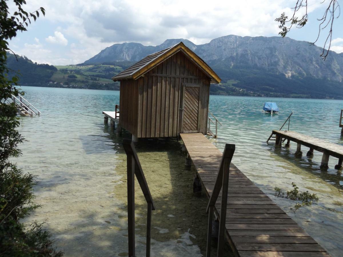 Gasthof Steinbichler Nussdorf am Attersee Buitenkant foto